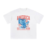 America Eagle Graphic Tee-INNBLAC Fashion Apparel