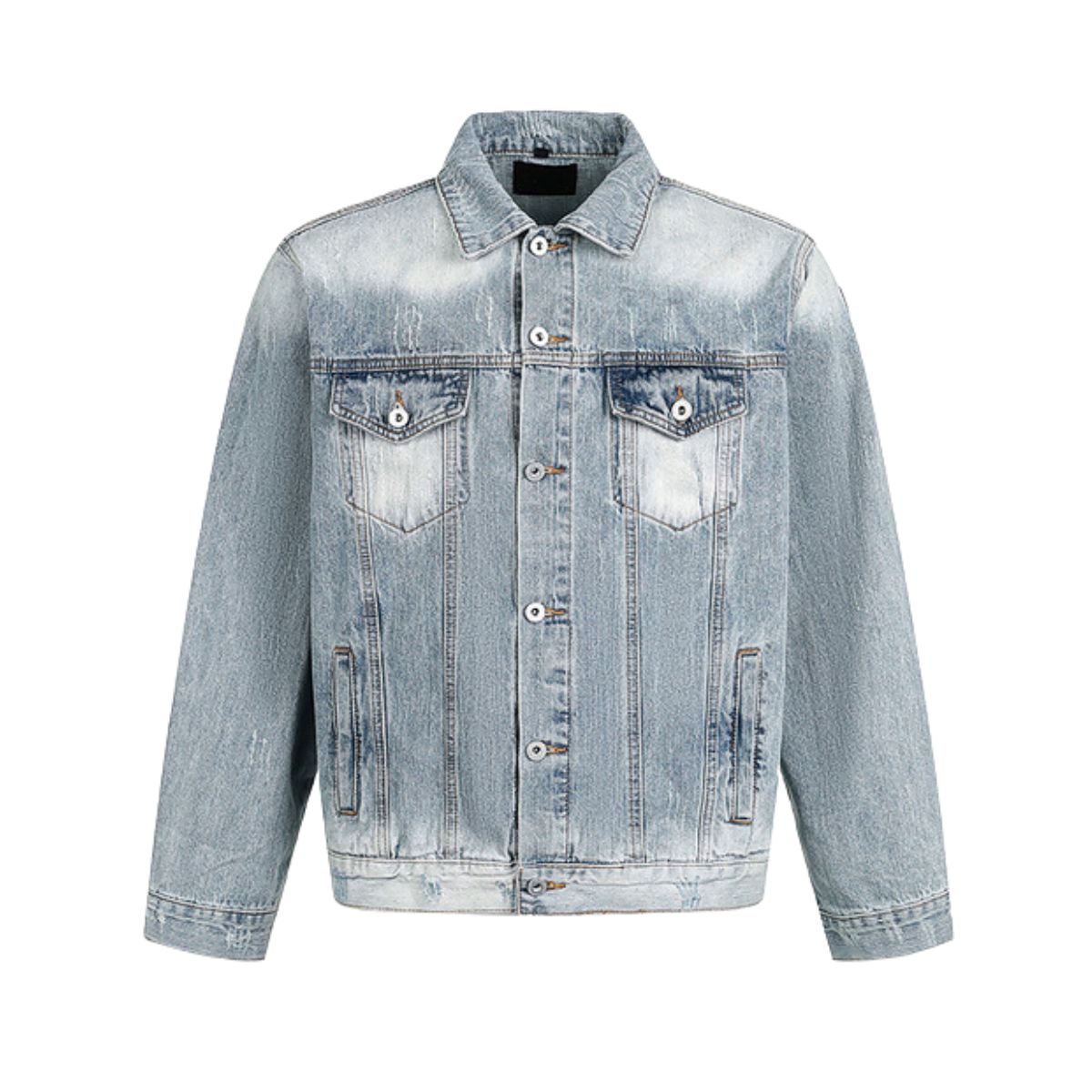 Retro Men's Spring&autumn High-smart Cool Denim Jacket