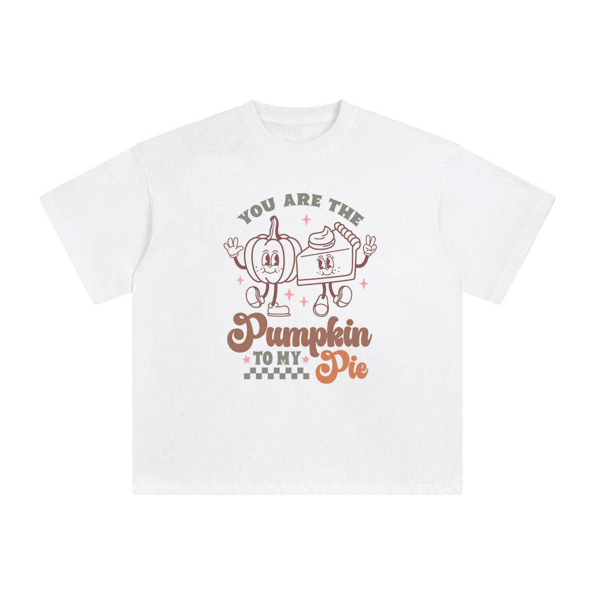 You Are The Pumpkin To My Pie Graphic Tee-INNBLAC Fashion Apparel
