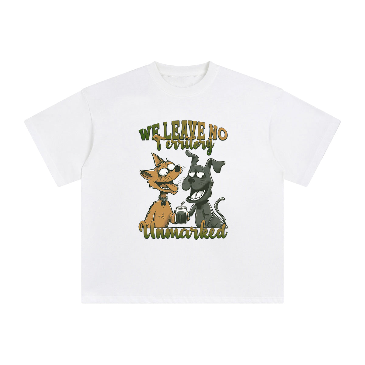 We Leave no Territory Unmarked Graphic Tee-INNBLAC Fashion Apparel