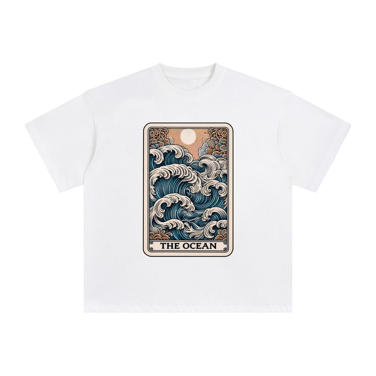 The Ocean Graphic Tee-INNBLAC Fashion Apparel
