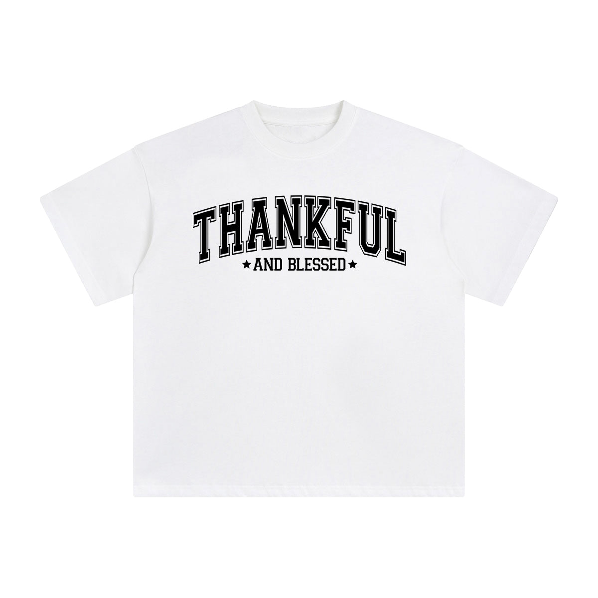 Thankful & Blessed Graphic Tee-INNBLAC Fashion Apparel
