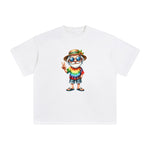 Happy Vacation Old Man Graphic Tee-INNBLAC Fashion Apparel