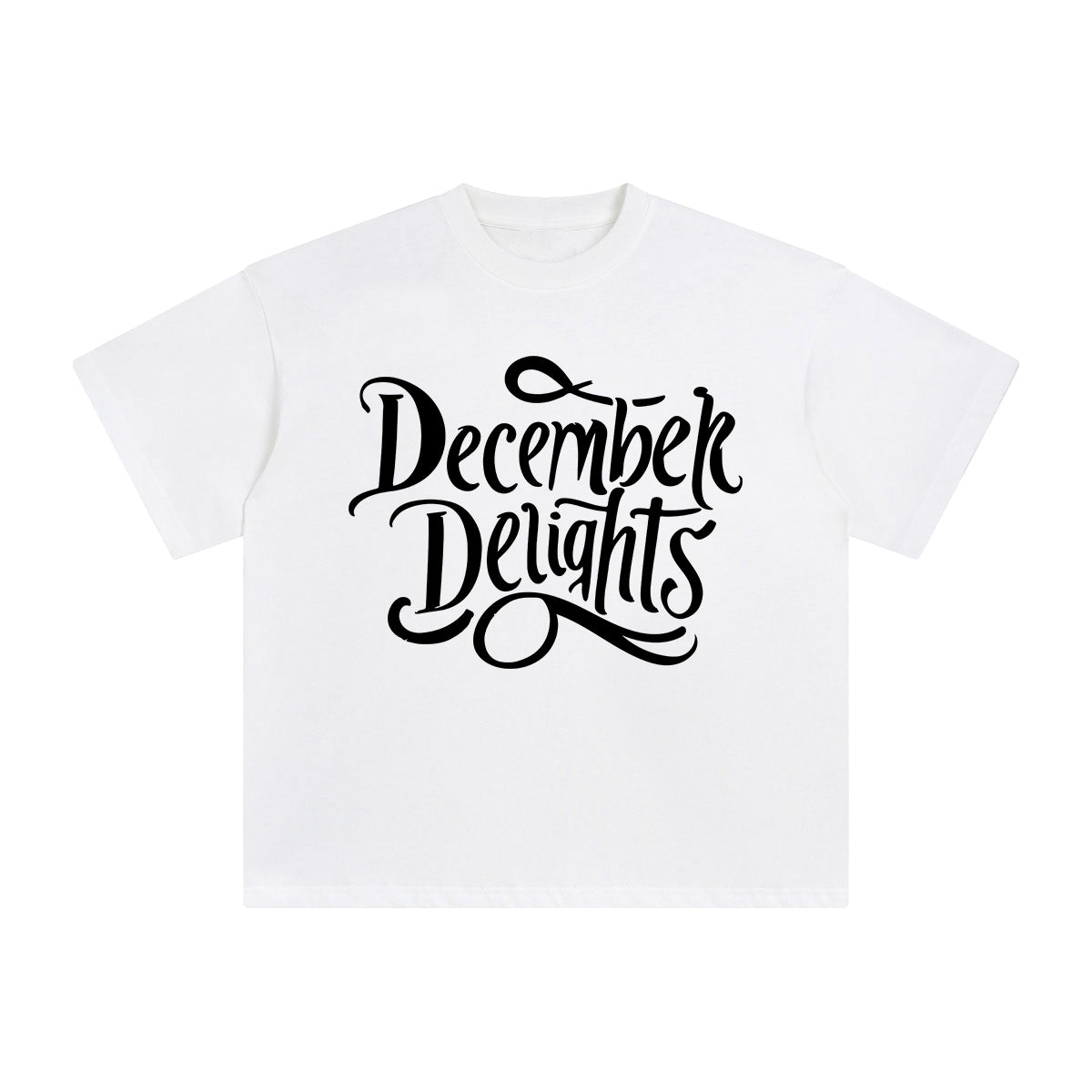 December Delights Graphic Tee-INNBLAC Fashion Apparel