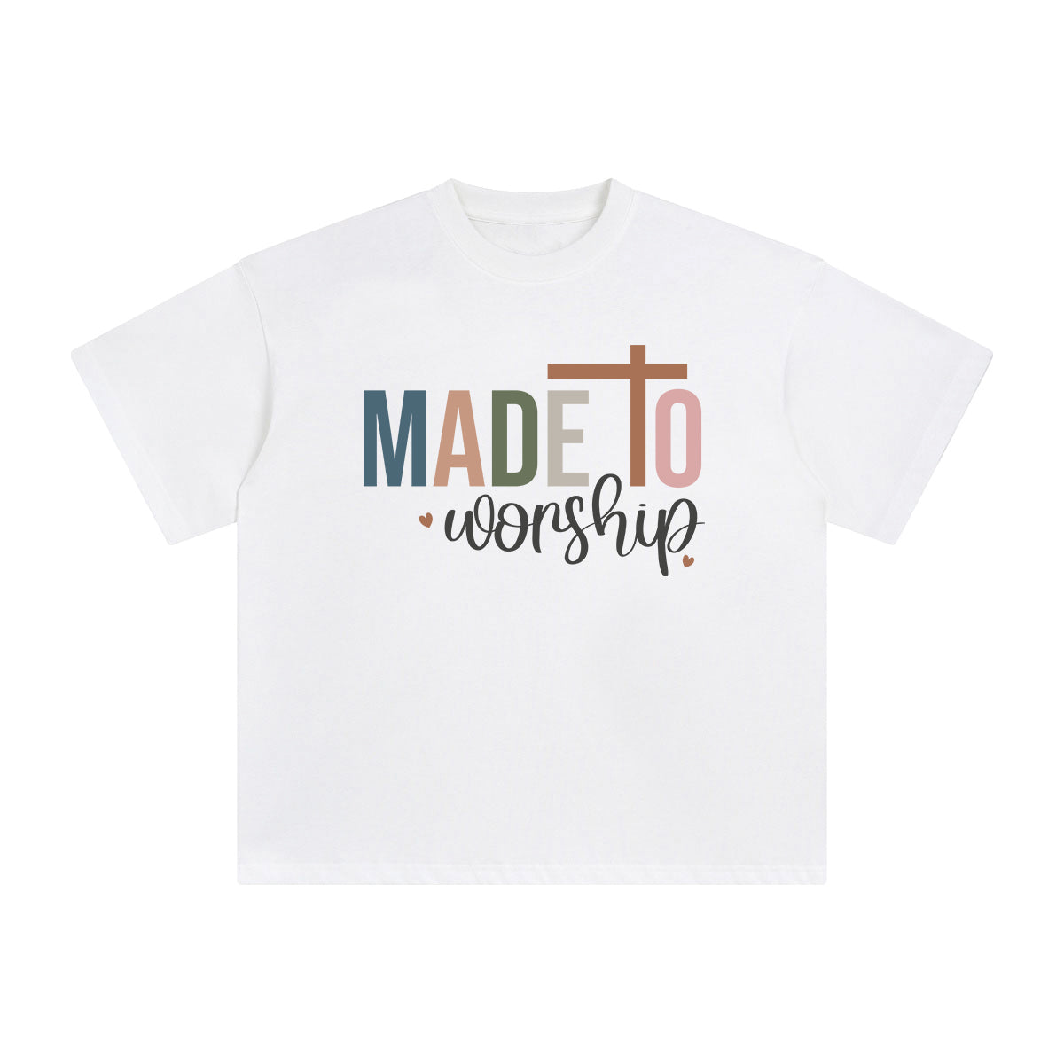 Made To Worship Graphic Tee-INNBLAC Fashion Apparel