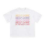 Self Love Is The Best Love Graphic Tee-INNBLAC Fashion Apparel