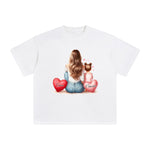 Mother Queen & Baby Princess Graphic Tee-INNBLAC Fashion Apparel