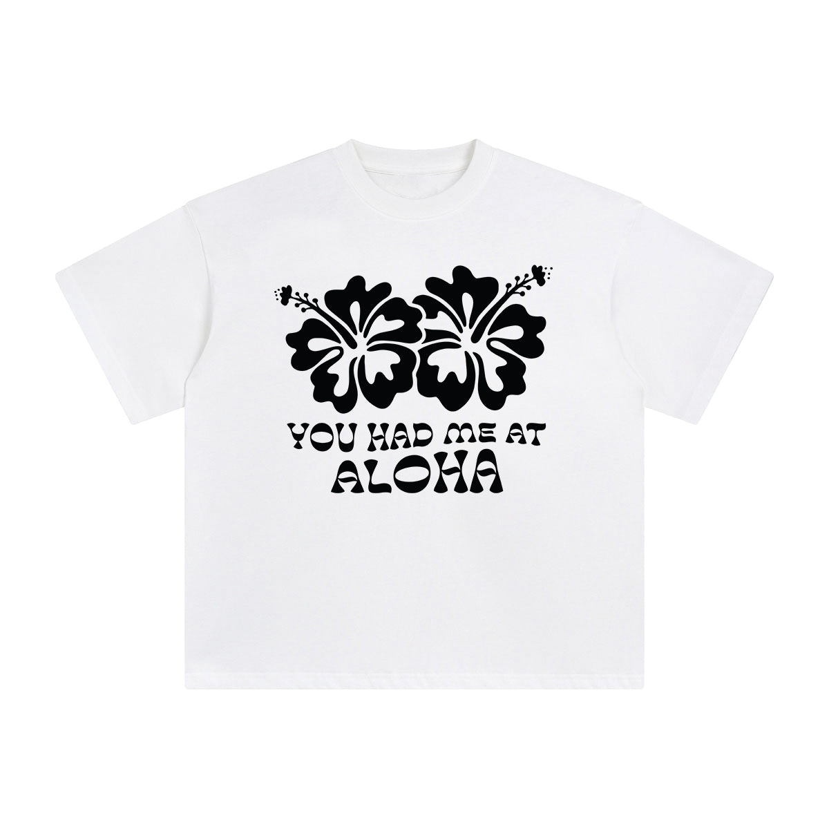 You Had Me At Aloha Graphic Tee-INNBLAC Fashion Apparel