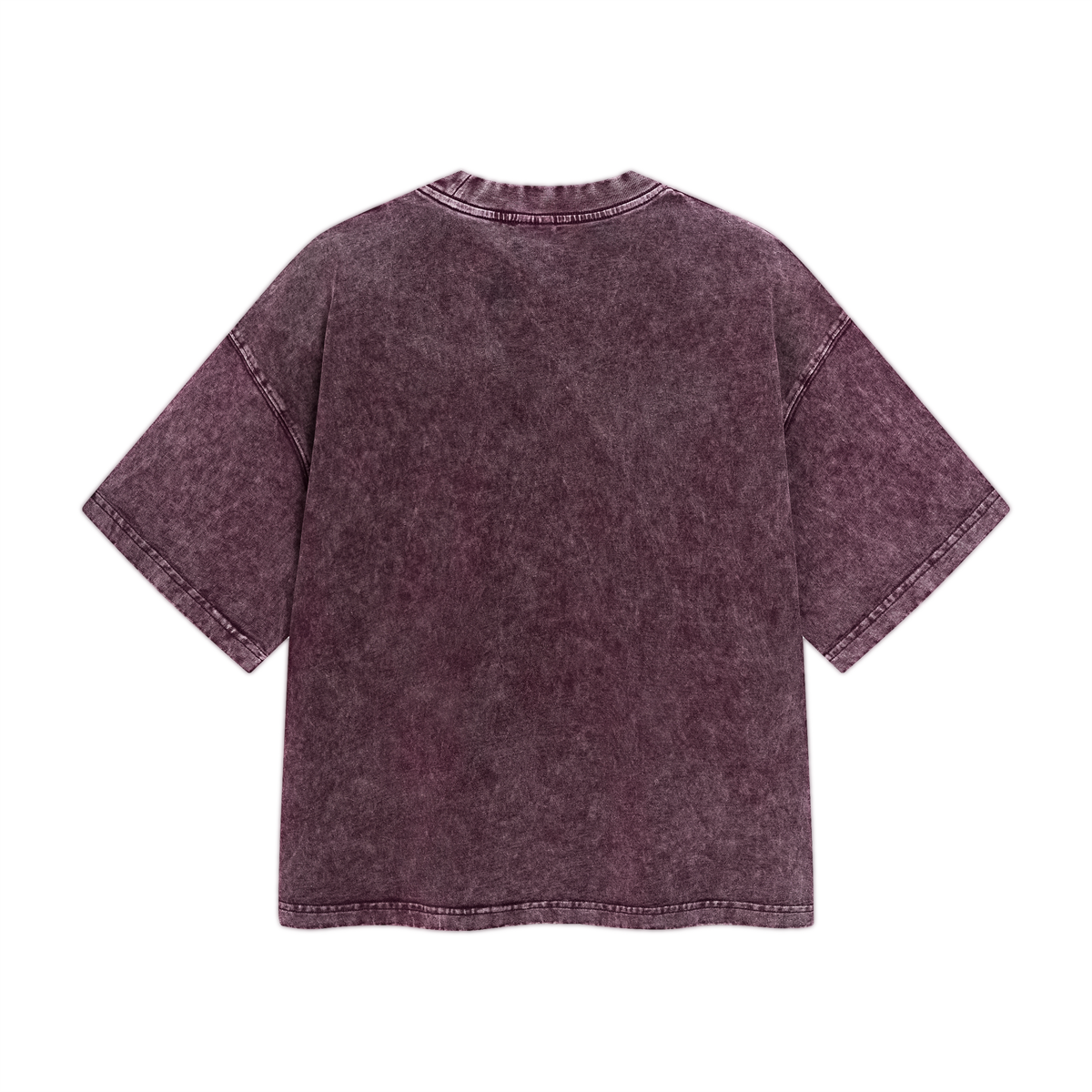 Camiseta vintage lavada, cuadrada y pesada, 8.25 oz