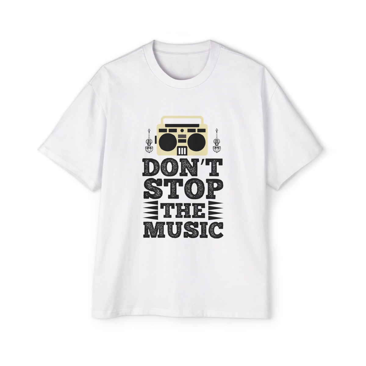 Don't Stop The Music Graphic Tee-INNBLAC Fashion Apparel