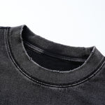 Layered Sleeve Two-Tone Oversized Streetwear T-Shirt