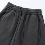 Straight Leg Fleece Deconstructed Sweatpants