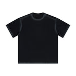 Vintage Washed Oversized Colorblock Tee