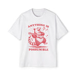 Anything Is Possumble Play Guitar Graphic Tee-INNBLAC Fashion Apparel