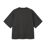 Camiseta cuadrada de color sólido de peso pesado de 8.25 oz