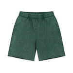 Raw Edge Washed Short Pants-INNBLAC Fashion Apparel