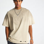 Vintage Distressed Baggy T Shirt 7.5oz