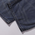 Front Pocket Embroidered Washed Wide Leg Jeans