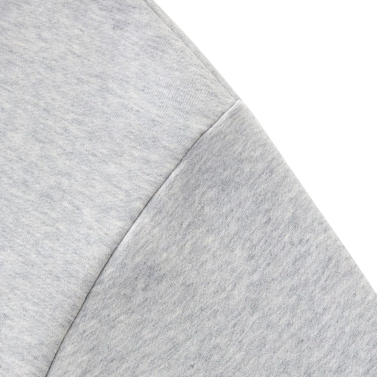 Mock Neck Sweatshirt With Contrast‑Color Stitching