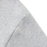 Mock Neck Sweatshirt With Contrast‑Color Stitching