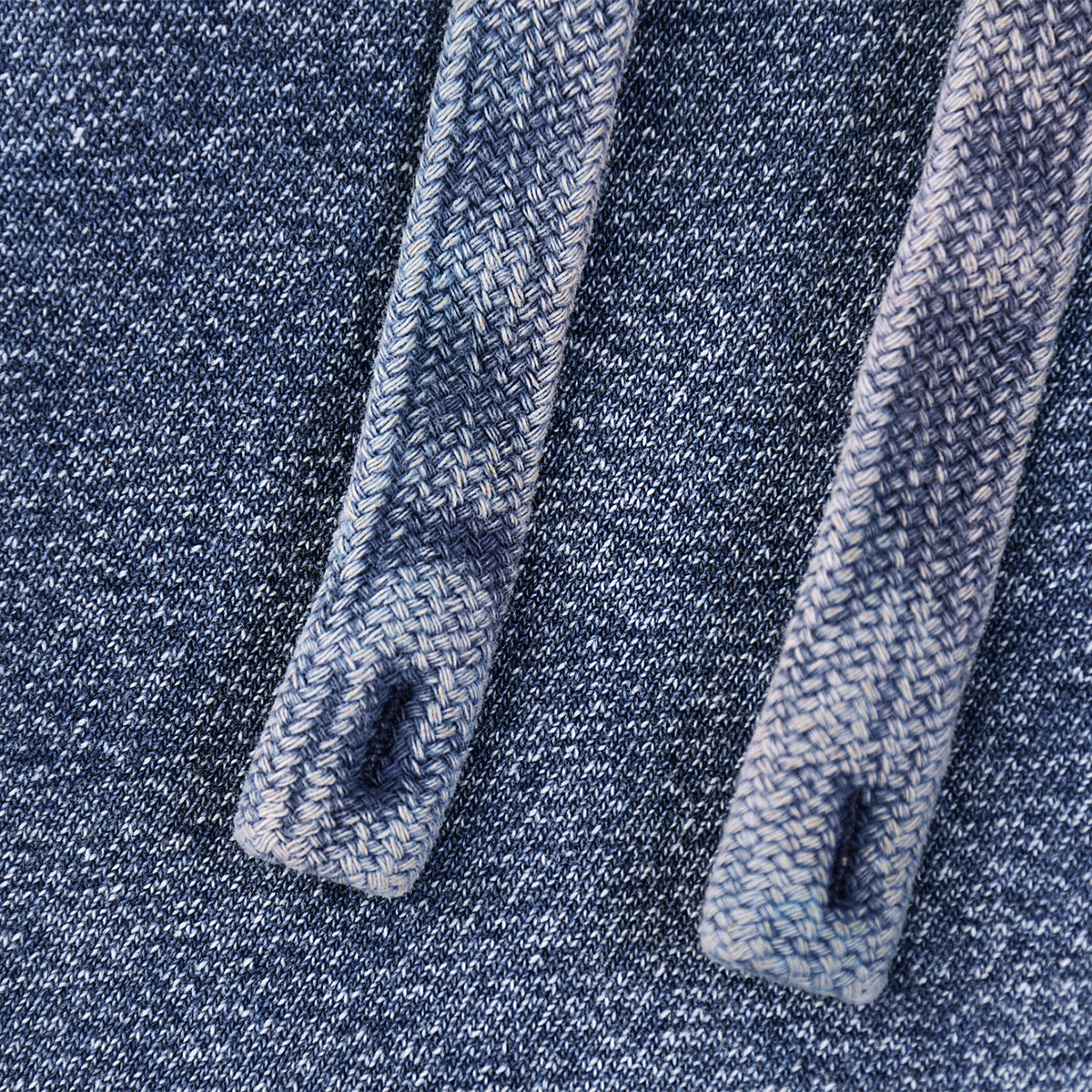 Washed Baggy Knit Denim Joggers