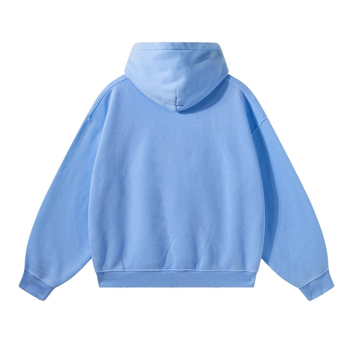 Sudadera con capucha de felpa de novio de gran tamaño