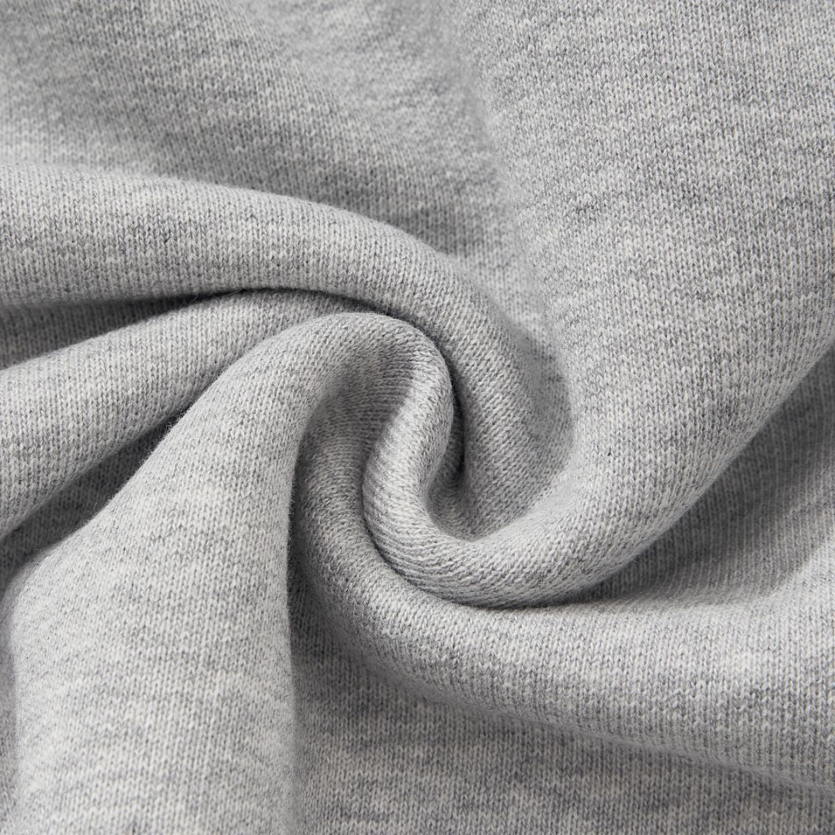 Cotton Structured French Terry Boxy Hoodie