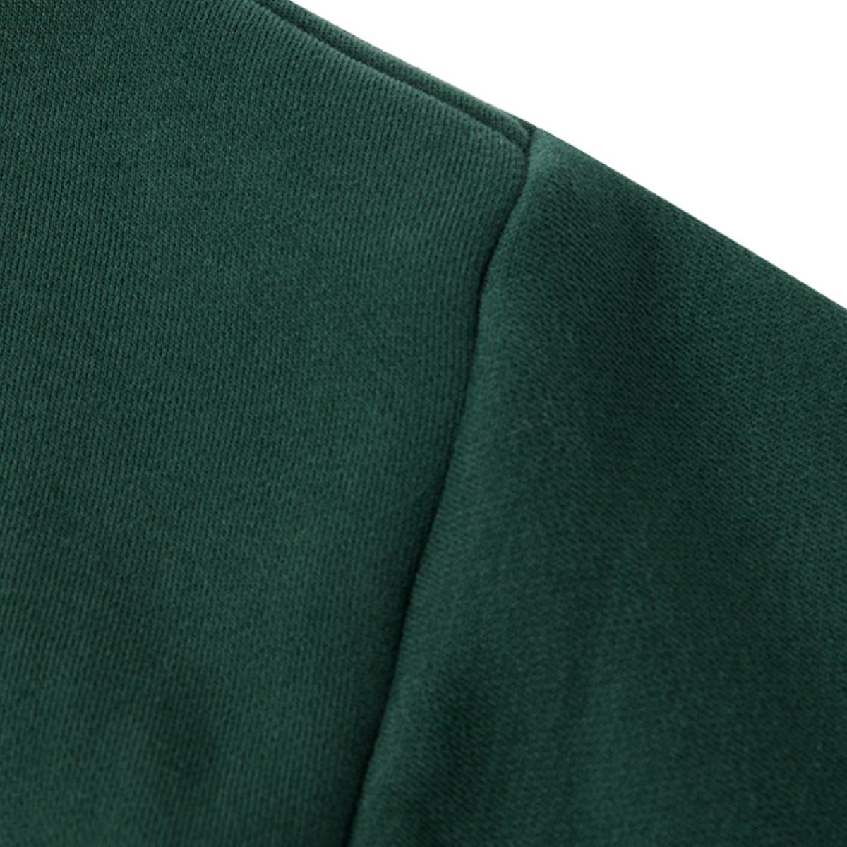 Heavyweight Fleece Boxy Drop ShoulderCrew Neck Sweatshirt