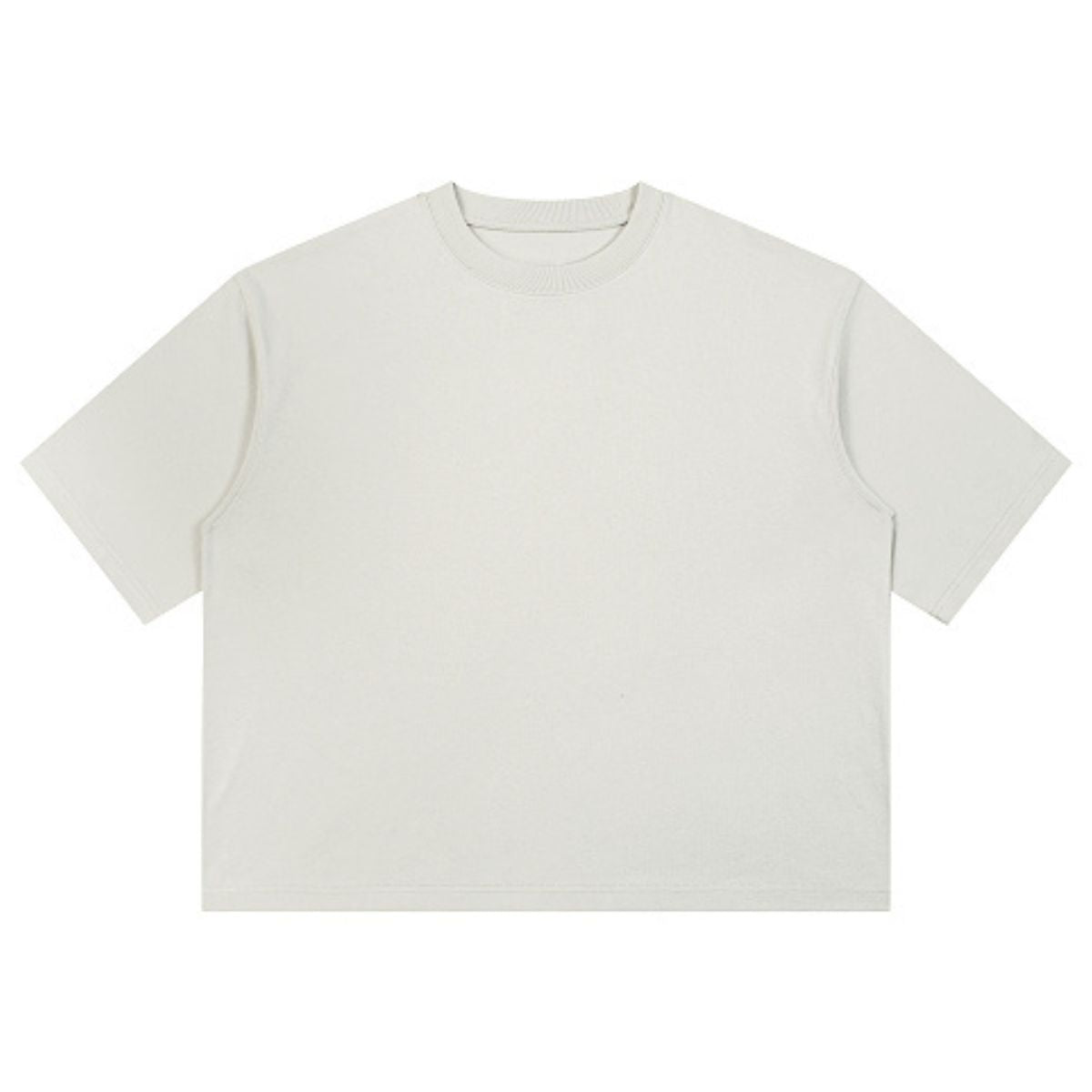 100% Cotton Heavyweight Oversized Crew Neck Tee 420G