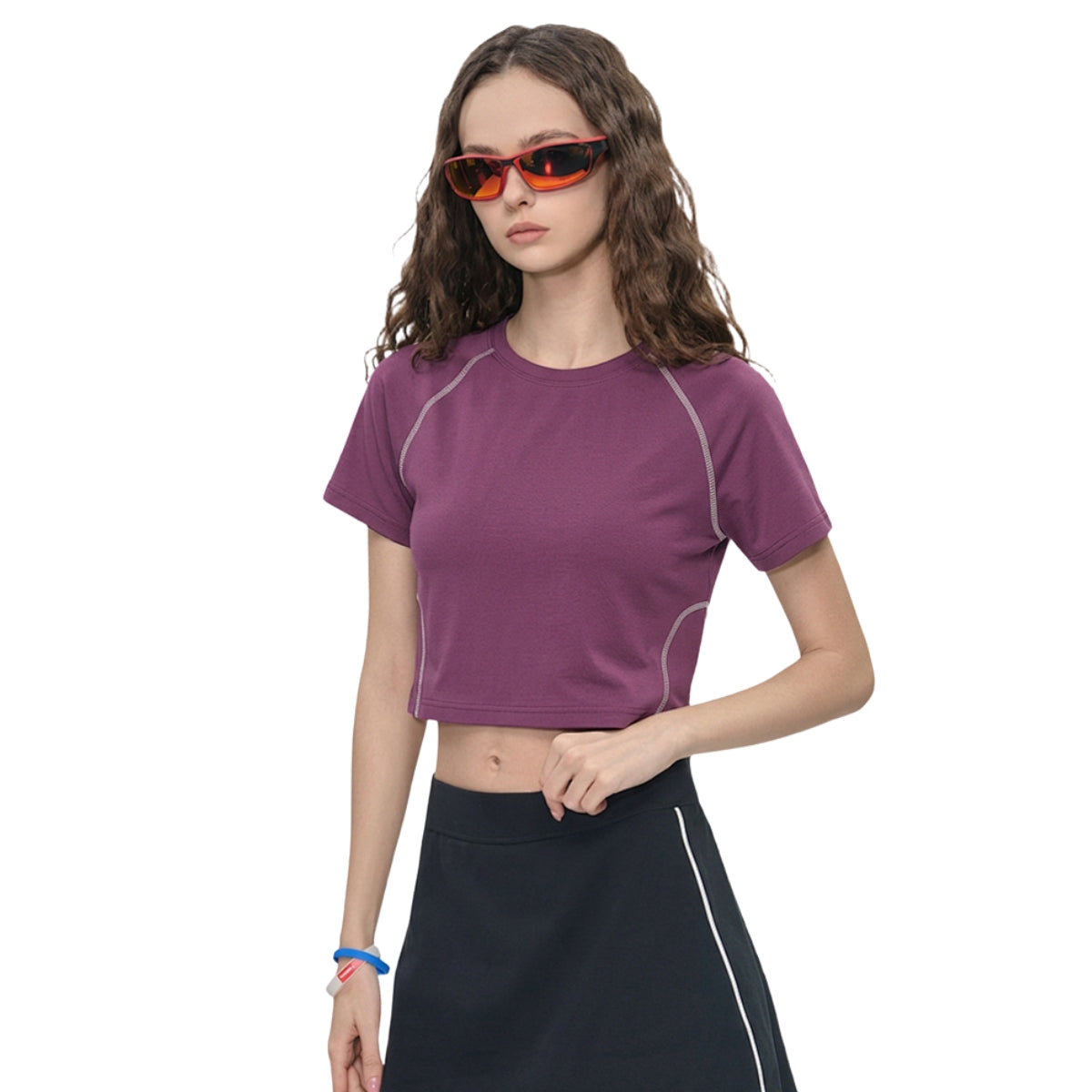 Boxy Fit Cooling Antibacterial Outdoor Performance Tee