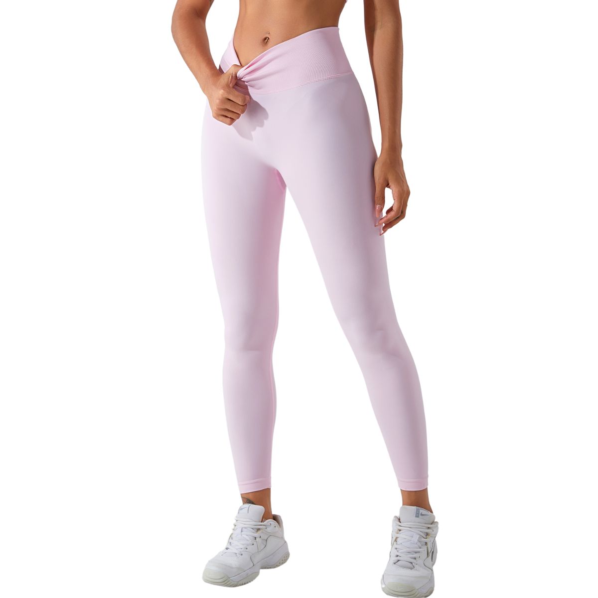 High-Waisted Seamless Yoga Leggings