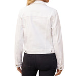 Women's Slim Fit Button Front Western Denim Jacket