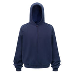 Fleece Lined Full Zip Front Hoodie