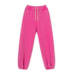 Jogger holgado descolorido y lavado