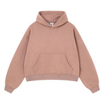 Sudadera con capucha de felpa de novio de gran tamaño
