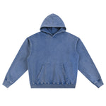 Heavyweight Washed Cotton Baggy Hoodie