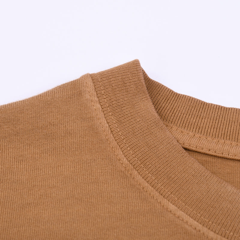 Stone-Washed Faded Cotton Tee 7.5oz