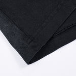 Stripe Tie-Dye Distressed Edge Tee 7.5oz