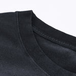 Stripe Tie-Dye Distressed Edge Tee 7.5oz