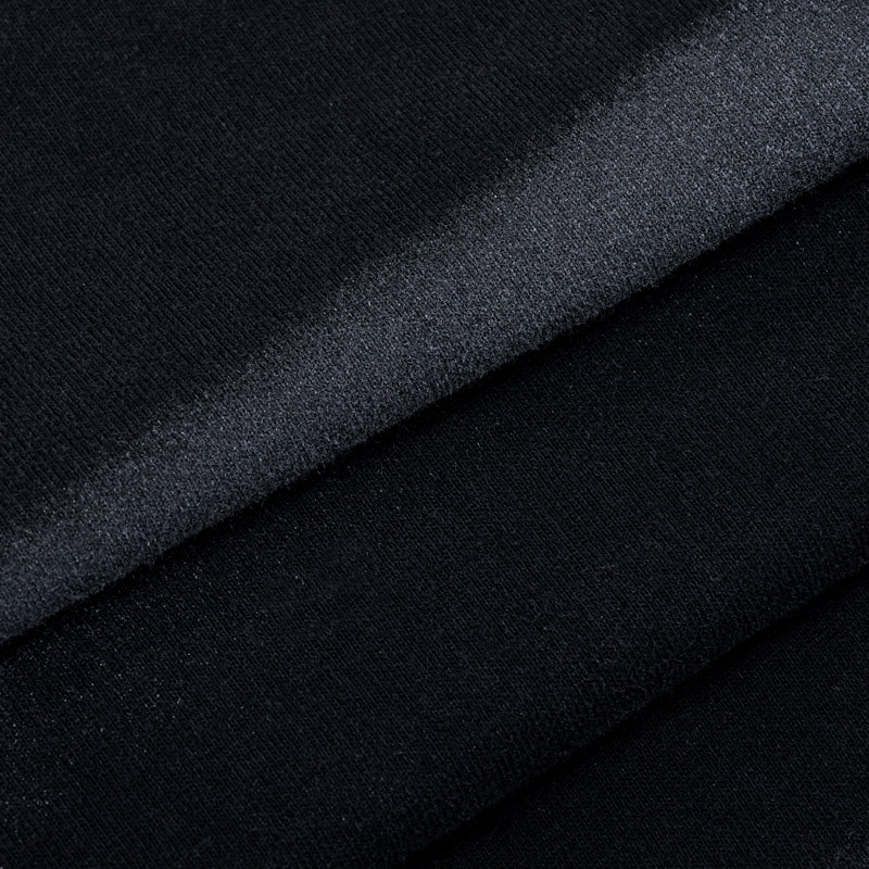 Stripe Tie-Dye Distressed Edge Tee 7.5oz