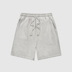 Stone Wash Loose Fit Shorts