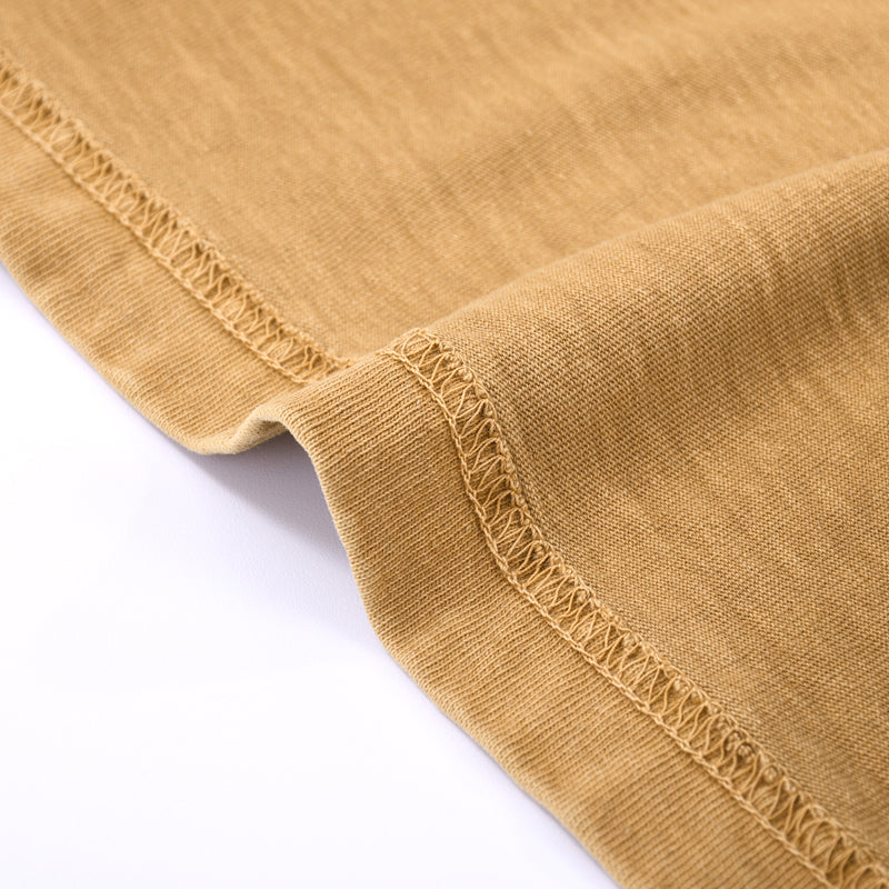 Drop Shoulder Cotton T Shirt 7.5oz