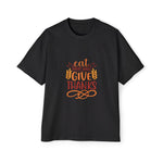 Eat Prat And Give Thanks Graphic Tee-INNBLAC Fashion Apparel