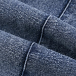 Washed Baggy Knit Denim Joggers