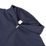 Boxy Cropped 340G Thermal Fleece Zip Hoodie