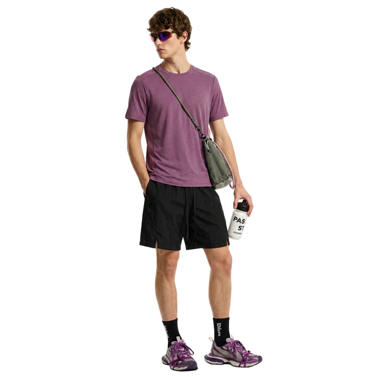 Lightweight Breathable Quick-Dry Fitted Performance Tee