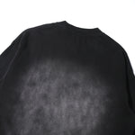 Stone-Washed Faded Cotton Sweatshirt 10.8oz