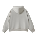 Heavyweight Half Zip-Up Oversized Hoodie