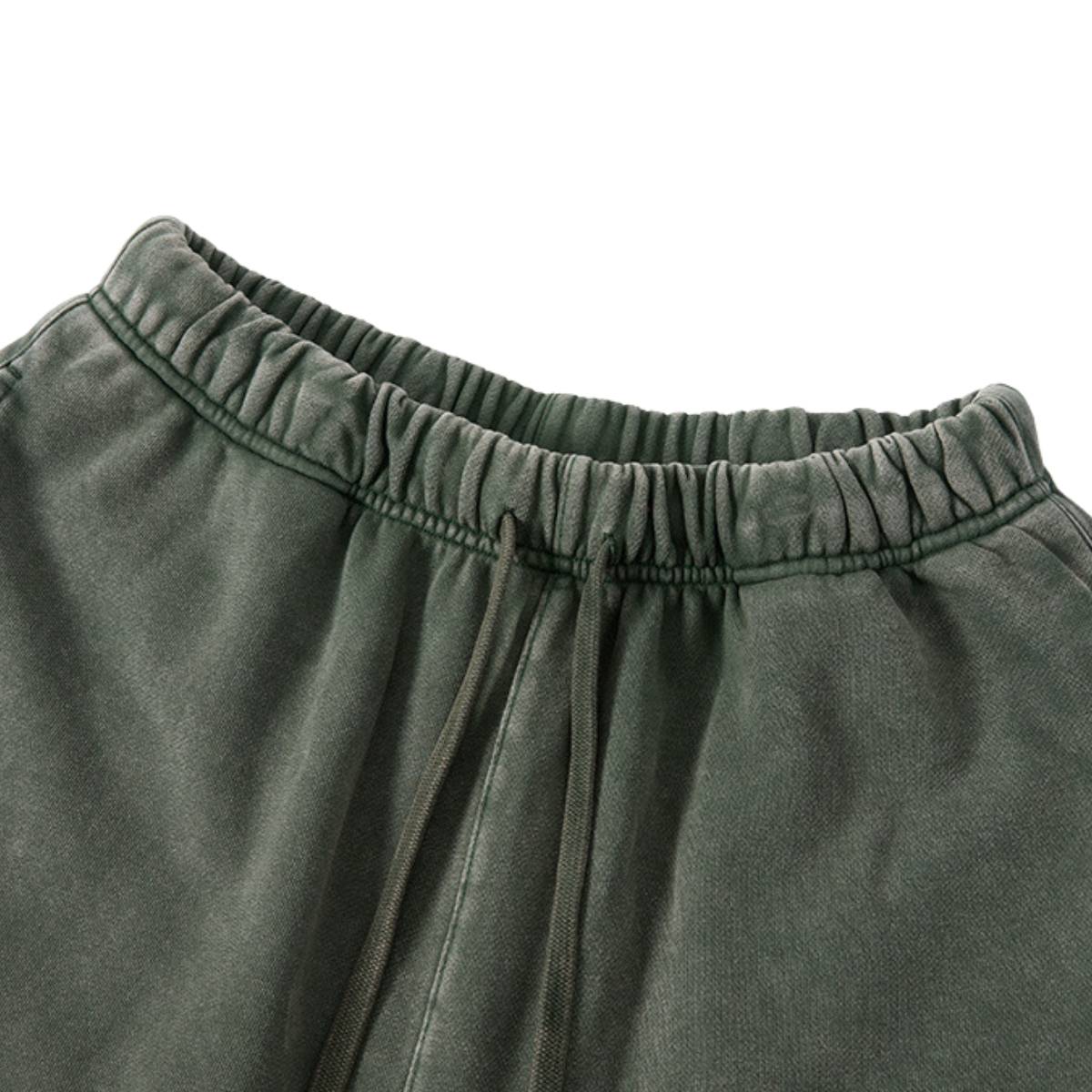 Vintage Fade Oversized Cotton Shorts