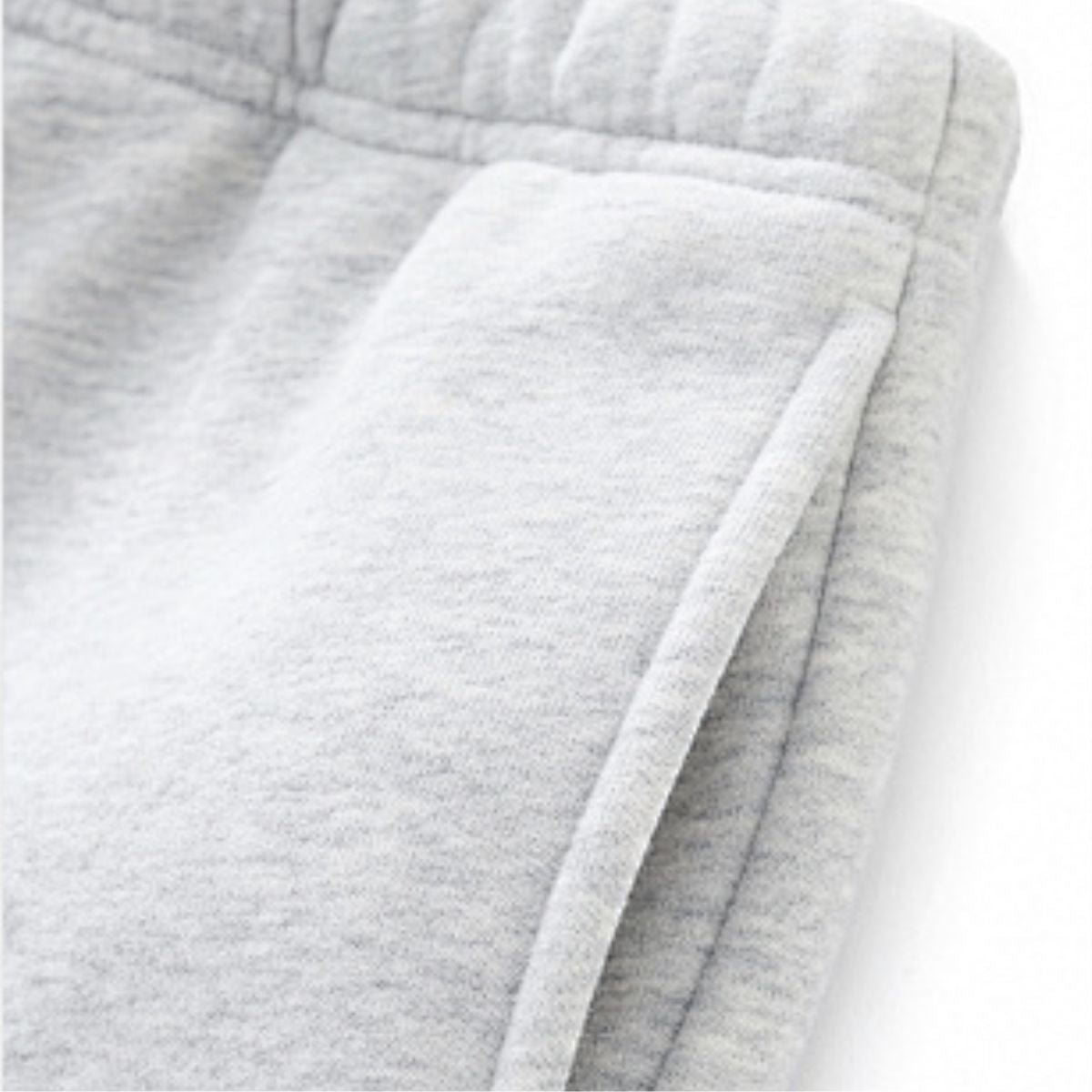 Fleece‑Lined Drawstring Athletic Shorts
